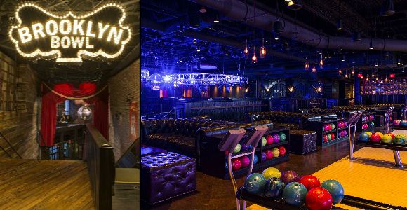 Brooklyn Bowl escalator