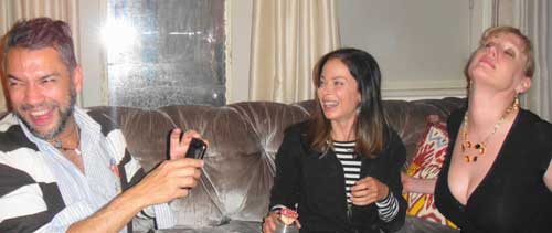 NYC Carlos Mota, Allison Sarofim, and Amy Sacco