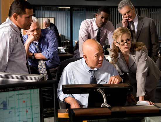 The Closer squad room