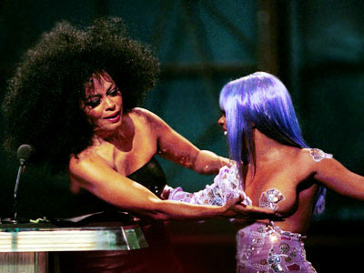 Diana Ross and Lil Kim