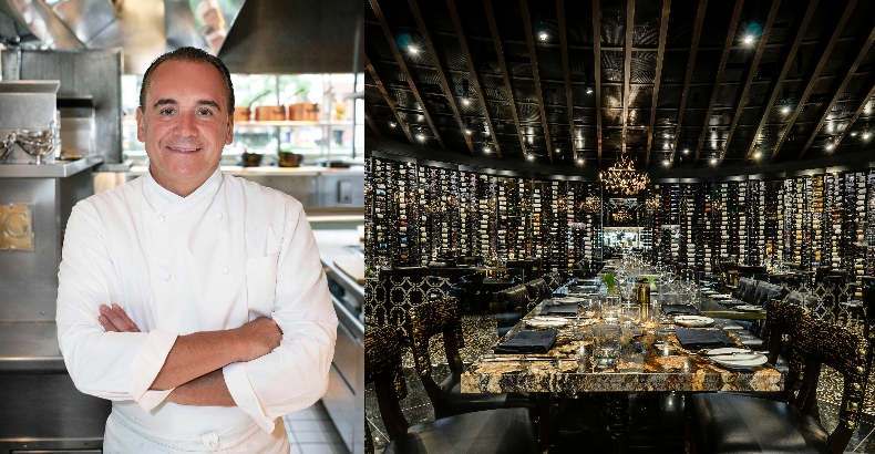 Jean-Georges and Mina