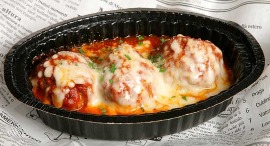 Mac Shack Naked Meatball Melt
