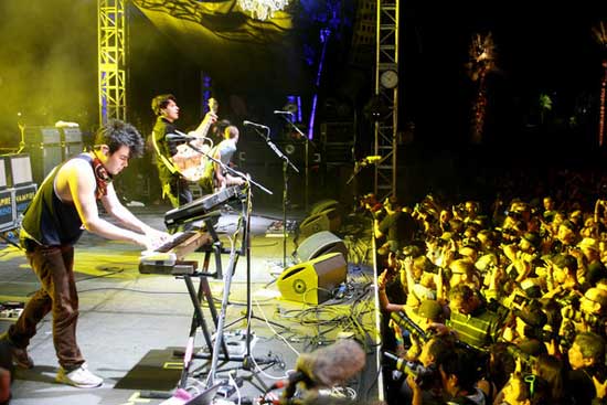 Rostam Batmanglij/Vampire Weekend 2010 Coachella 