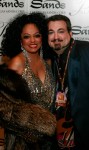 Diana Ross and Shulman at the gala opening of The Palazzo (2007)