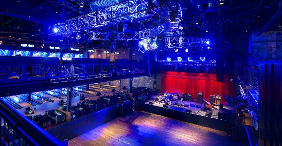 Brooklyn Bowl stage