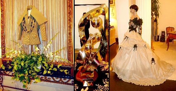 David Tupaz jacket gown