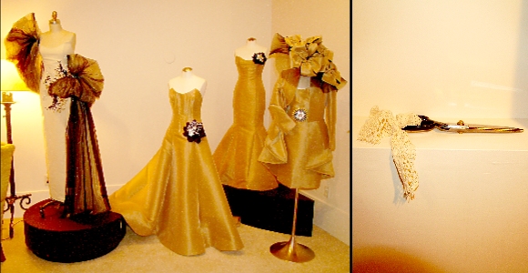 David Tupaz gowns shears
