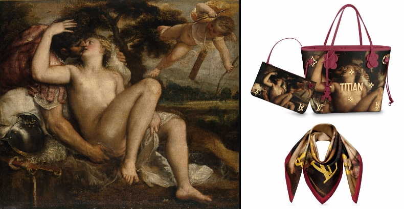 Louis Vuitton and Artist Jeff Koons special edition “Masters