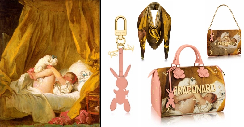 Louis Vuitton and Artist Jeff Koons special edition “Masters