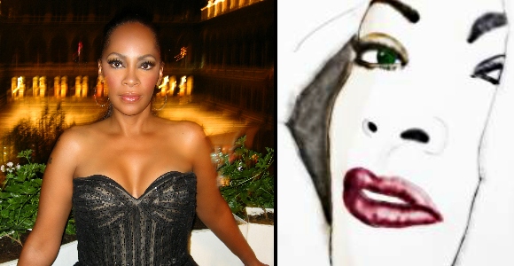 Jody Watley glam art